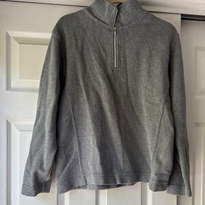 Boy’s Gray quarter Zip Pullover